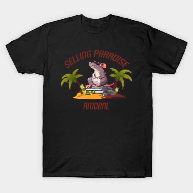 Selling Paradise v2 | Island Trade T-Shirt by amoral666